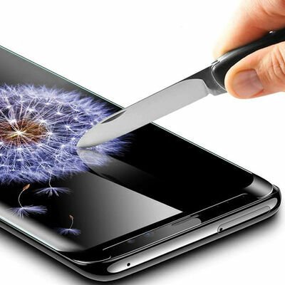 Galaxy Note 8 Patinda Kavisli Full Yapışkanlı Cam Ekran Koruyucu