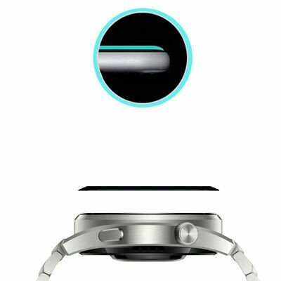 Huawei Watch 3 Pro Patinda PMMA Pet Saat Ekran Koruyucu