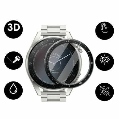 Huawei Watch 3 Pro Patinda PMMA Pet Saat Ekran Koruyucu