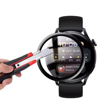 Huawei Watch 3 Patinda PMMA Pet Saat Ekran Koruyucu