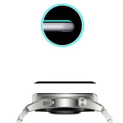 Huawei Watch 3 Patinda PMMA Pet Saat Ekran Koruyucu