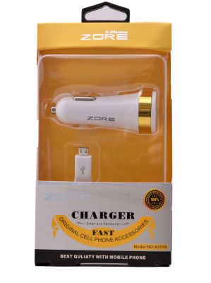 Patinda 3 Usb li 2 in 1 Micro Araç Şarj Seti 3000 Mah