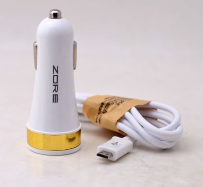 Patinda 3 Usb li 2 in 1 Micro Araç Şarj Seti 3000 Mah