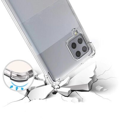 Galaxy M12 Kılıf Patinda Nitro Anti Shock Silikon