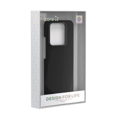 Xiaomi Mi 14 Kılıf Magsafe Şarj Özellikli 600D Kevlar Patinda Krek Karbon Kapak