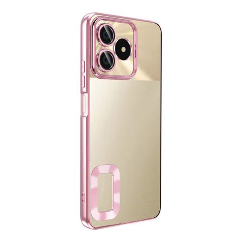 Realme Note 50 Kılıf Kamera Korumalı Logo Gösteren Patinda Omega Kapak
