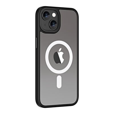 Apple iPhone 14 Kılıf Wireless Şarj Özellikli Patinda Hibrit Magsafe Kapak