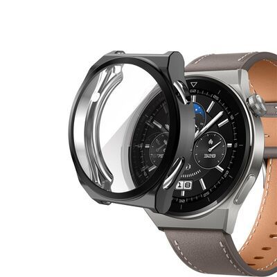 Huawei Watch GT 3 Pro 43mm Patinda Watch Gard 02 Koruyucu Silikon