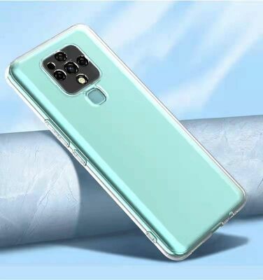 Tecno Camon 16 Kılıf Patinda Kamera Korumalı Süper Silikon Kapak