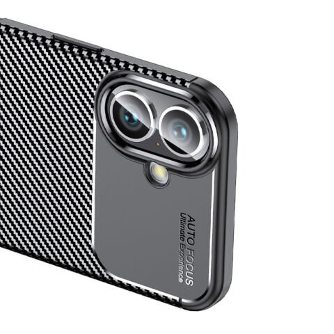 Apple iPhone 16 Plus Kılıf Patinda Negro Silikon Kapak