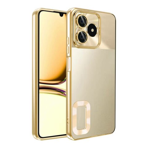 Realme C53 Kılıf Kamera Korumalı Logo Gösteren Patinda Omega Kapak