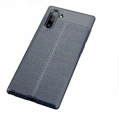 Galaxy Note 10 Kılıf Patinda Niss Silikon Kapak