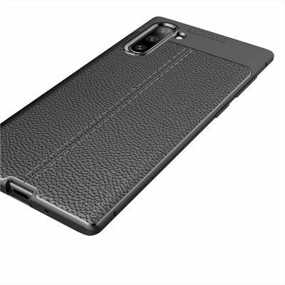 Galaxy Note 10 Kılıf Patinda Niss Silikon Kapak