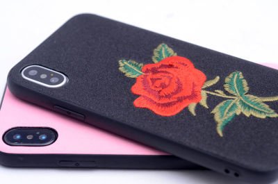 Apple iPhone X Kılıf Patinda Rose Kapak