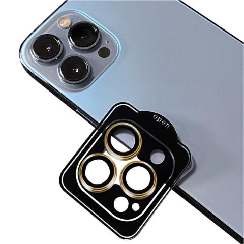 Apple iPhone 11 Pro Patinda CL-11 Safir Safir Parmak İzi Bırakmayan Anti-Reflective Kamera Lens Koruyucu