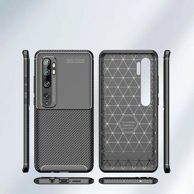 Xiaomi Mi Note 10 Kılıf Patinda Negro Silikon Kapak