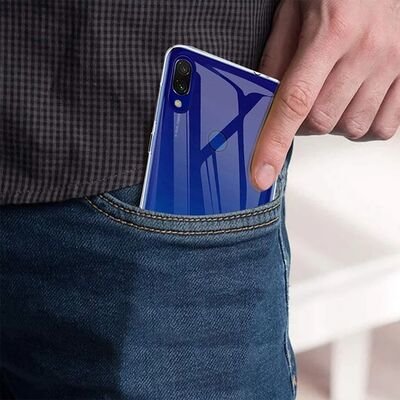 Xiaomi Redmi Note 7 Kılıf Patinda Kamera Korumalı Süper Silikon Kapak
