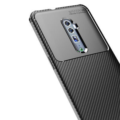 Oppo Reno 10X Zoom Kılıf Patinda Negro Silikon Kapak