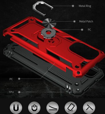Xiaomi Poco F3 Kılıf Patinda Vega Kapak