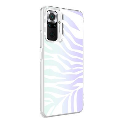 Xiaomi Redmi Note 10 Pro Kılıf Patinda M-Blue Desenli Kapak