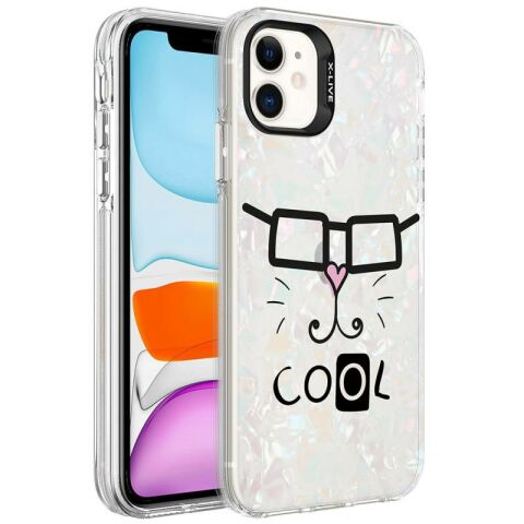 Apple iPhone 11 Kılıf Mermer Desenli Patinda Marbello Kapak
