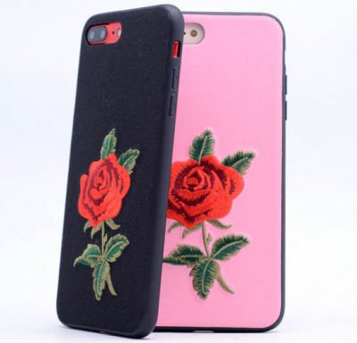 Apple iPhone 8 Plus Kılıf Patinda Rose Kapak