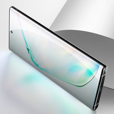 Galaxy A91 (S10 Lite) Patinda Kenarları Kırılmaya Dayanıklı Cam Ekran Koruyucu