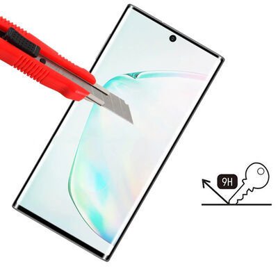 Galaxy Note 20 Ultra Patinda Kavisli Full Yapışkanlı Cam Ekran Koruyucu