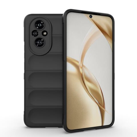 Honor 200 Pro Kılıf Esnek TPU Oyuklu Arka Yüzey Tasarımlı Patinda Etnik Silikon Kapak