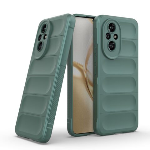 Honor 200 Pro Kılıf Esnek TPU Oyuklu Arka Yüzey Tasarımlı Patinda Etnik Silikon Kapak
