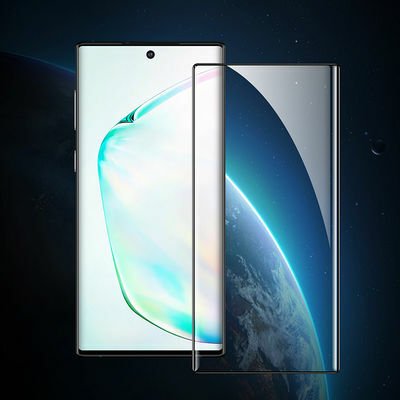 Galaxy A51 Patinda Kenarları Kırılmaya Dayanıklı Cam Ekran Koruyucu