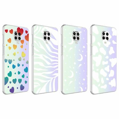 Xiaomi Redmi Note 9 Pro 5G Kılıf Patinda M-Blue Desenli Kapak