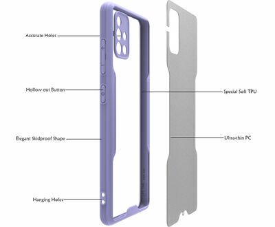 Galaxy A51 Kılıf Patinda Parfe Kapak