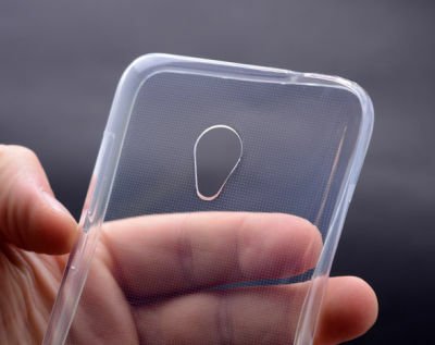 Alcatel U5 Kılıf Patinda Süper Silikon Kapak
