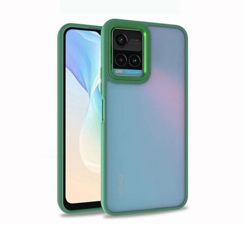 Vivo Y32 Kılıf Patinda Flora Kapak