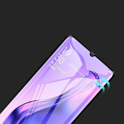 Oppo A31 Patinda Kenarları Kırılmaya Dayanıklı Cam Ekran Koruyucu