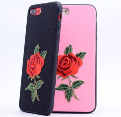 Apple iPhone 7 Plus Kılıf Patinda Rose Kapak