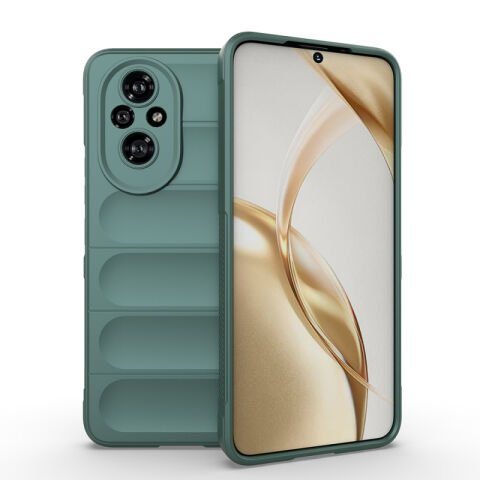 Honor 200 Kılıf Esnek TPU Oyuklu Arka Yüzey Tasarımlı Patinda Etnik Silikon Kapak