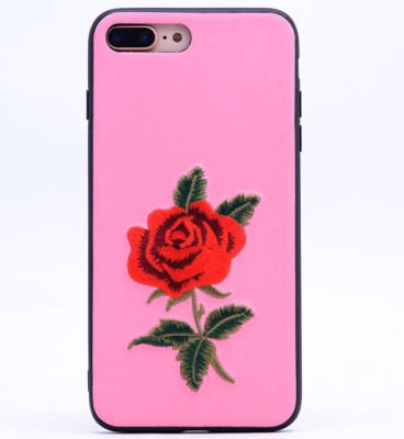 Apple iPhone 7 Plus Kılıf Patinda Rose Kapak