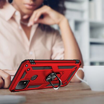 Oppo A15S Kılıf Patinda Vega Kapak