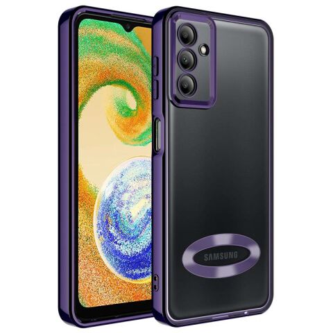 Galaxy A54 Kılıf Kamera Korumalı Logo Gösteren Patinda Omega Kapak