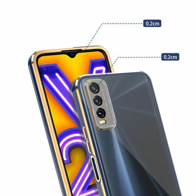 Vivo Y20 Kılıf Patinda Voit Clear Kapak
