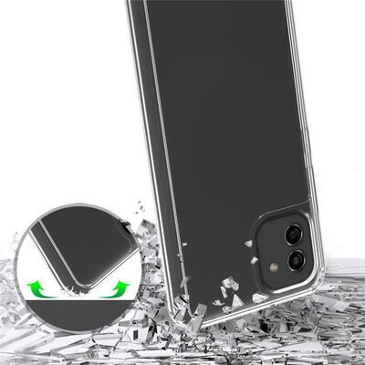 Galaxy A03 Kılıf Patinda 2mm Anti Shock Silikon