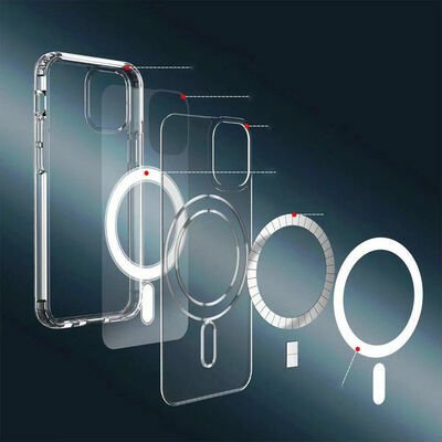 Apple iPhone 13 Kılıf Patinda Tacsafe Wireless Kapak