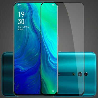 Oppo Reno Patinda Kenarları Kırılmaya Dayanıklı Cam Ekran Koruyucu