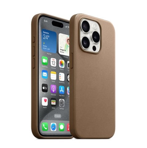 Apple iPhone 15 Pro Kılıf Patinda Magsafe Şarj Özellikli Mikro Fiber Optimal Kapak
