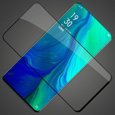 Oppo Reno Patinda Kenarları Kırılmaya Dayanıklı Cam Ekran Koruyucu