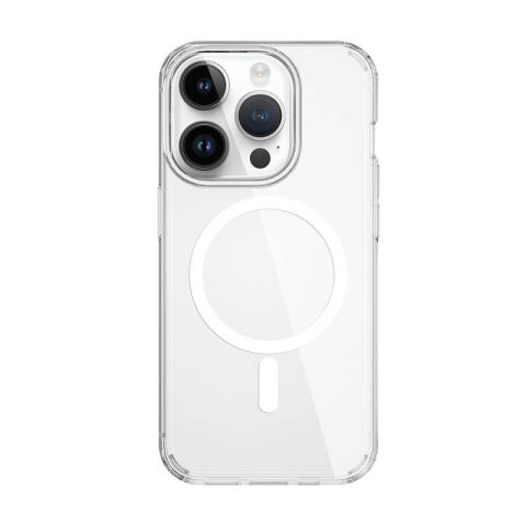 Apple iPhone 15 Pro Max Kılıf Wiwu MCC-101 Magnetic Crystal Sert PC Kapak