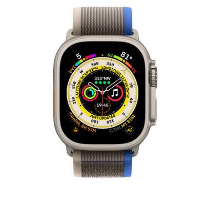 Apple Watch 42mm Wiwu Trail Loop Naylon Örgü İşlemeli Hasır Kordon Strap Kayış