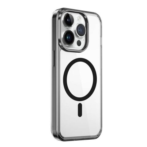 Apple iPhone 15 Pro Max Kılıf Wiwu MCC-101 Magnetic Crystal Sert PC Kapak